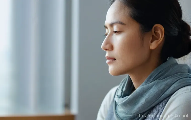 불교에서의 분노 다스리기 - **Prompt 1: The Weight of Modern Life's Demands**
Detailed image of a young adult, female, appea... 불교에서의 분노 다스리기 - **Prompt 1: The Weight of Modern Life's Demands**
Detailed image of a young adult, female, appea...