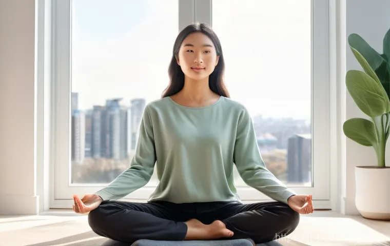 불교에서의 전통 보존 - Prompt 1: Urban Serenity and Mindfulness**